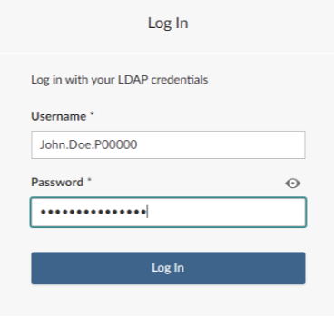 LDAP Credentials